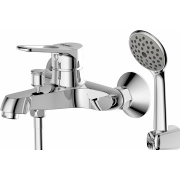 Смеситель для ванны c коротким изливом с аксессуарами Bravat Eco-D F693158C-B