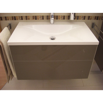 Тумба с раковиной Keuco Royal Reflex 34060.140000+34061.318001 трюфель