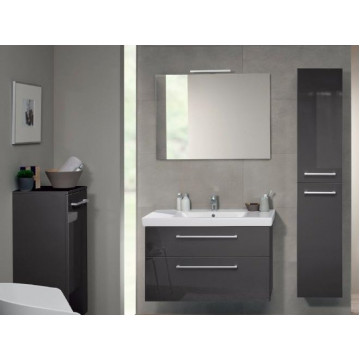 Тумба с раковиной Villeroy&Boch 2DAY2/SUBWAY 2.0 A99500WB+7175A001 aqua grey