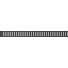 Решетка для лотков (Нержавеющая сталь матовая) AlcaPlast PURE-850BLACK