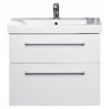 Тумба с раковиной Villeroy&Boch 2DAY2/SUBWAY 2.0 A99500E4+7175A001, белый глянец
