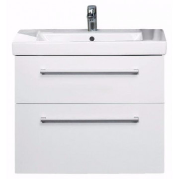 Тумба с раковиной Villeroy&Boch 2DAY2/SUBWAY 2.0 A98000E4+71758001, белый глянец