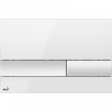 Клавиша смыва AlcaPlast Basic M1730, белый