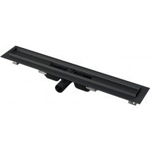 Душевой лоток (водоотводящий желоб) AlcaPlast с порогами APZ101BLACK-1050