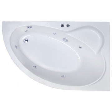 Гидромассажная ванна Royal Bath Alpine Standart 170x100x58 R