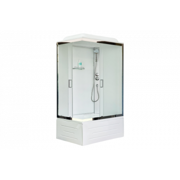 Душевая кабина Royal Bath RB 8120BP5-WC-CH (белое/матовое) правая