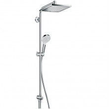 Душевая система Hansgrohe Crometta E 240 1jet Showerpipe Reno EcoSmart 27289000