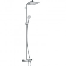 Душевая система Hansgrohe Crometta E 240 1jet Showerpipe 27298000