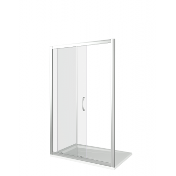 Душевая дверь Good Door Latte WTW-130 стекло Grape 5 мм