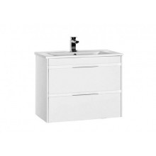 Тумба с раковиной Aquanet Тулон 85 белый 182724+182320