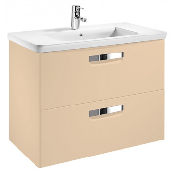 Тумба подвесная Roca The Gap 80 ZRU9302690 + раковина 327470000