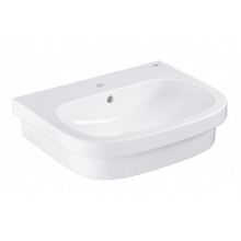 Раковина GROHE Euro Ceramic 3933700H, 60 см, с покрытием, альпин-белый