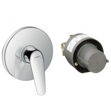 Смеситель для душа Hansgrohe Novus внешняя и скрытая часть 71068000