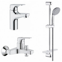 Комплекты / Наборы смесителей Grohe BauFlow 3 в 1 121624