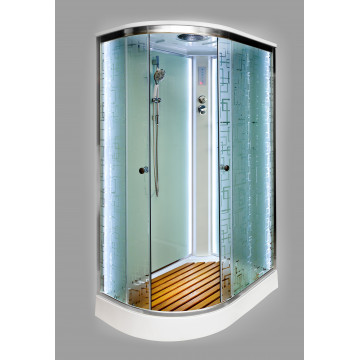Душевая кабина Deto EM 1511 R с LED-подсветкой