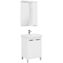 Мебель для ванной Aquanet Гретта 60 New белый (2 дверцы) 249734