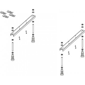 Ножки для акриловой ванны Riho Universal POOTSET01U
