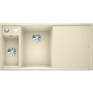 Кухонная мойка Blanco Axia III 6 S доска ясень чаша слева, жасмин