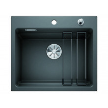 Кухонная мойка Blanco Etagon 6 Ceramic PuraPlus, базальт