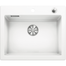 Кухонная мойка Blanco Palona 6 Ceramic PuraPlus глянцевый, белый