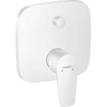 Смеситель для ванны Hansgrohe Talis E 71745700 белый матовый