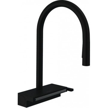 Смеситель для кухни Hansgrohe Aquno Select M81 73837670 Матовый черный