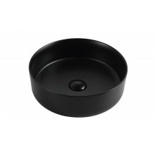 Раковина накладная тонкостенная круглая Bravat C22357K-ENG
