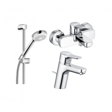 Душевой набор 3 в 1 Kludi Pure&Easy 376920565 хром