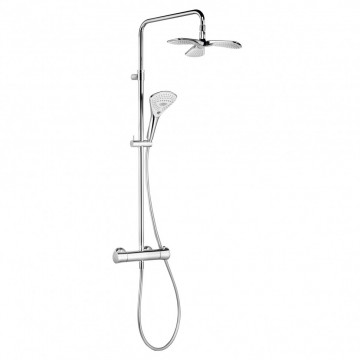 Душевая система Kludi Fizz 6709605-00 с термостатом хром