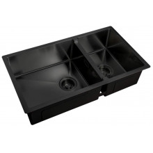 Мойка для кухни Zorg ZL R 780-2-440 GRAFIT графит