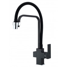Смеситель для кухни Zorg ZR 341-6 YF BLACK черный
