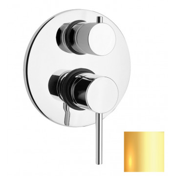 Смеситель для душа Paini Cox 78PJ6911 матовое золото PVD