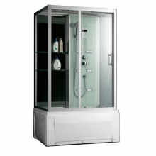 Душевая кабина Frank F553 с паром 120х85