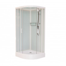 Душевая кабина Frank F409/1 White 90х90