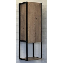 Шкаф-колонна Comforty Лиссабон-40 00-00006270 дуб темный