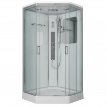 Душевая кабина Niagara Premium NG-6001-01GD 90х90 хром