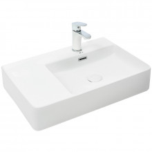 Накладная раковина WeltWasser Elbach 2223 R 60.5х43 белый глянец
