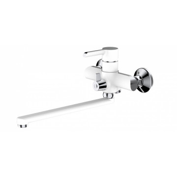 Смеситель для ванны Haiba HB22805-8 белый/хром