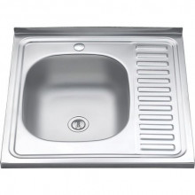 Кухонная мойка Melana MLN-6060L 0,8/180 хром матовый