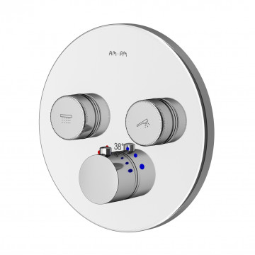 Смеситель для ванны Am.Pm Inspire 2.0 F50A85700 с термостатом хром