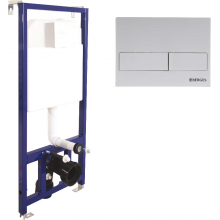 Инсталляция для унитаза Berges Novum 040214 с клавишей L4 Soft Touch белый