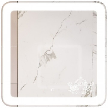 Зеркало Art&Max Latina AM-Lat-800-800-DS-F 80x80 с подсветкой