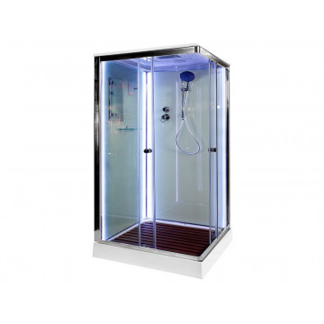 Душевая кабина Deto K402SLED 120x90 с подсветкой
