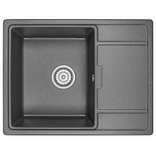 Кухонная мойка Granula 6503bg графит