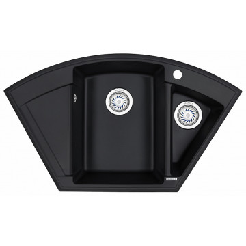 Кухонная мойка Granula GR-9001 90х52 черный