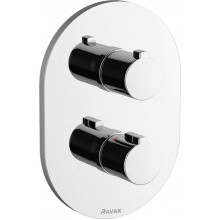 Смеситель для ванны Ravak Chrome CR 067.00 X070075 с термостатом хром
