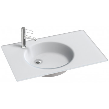 Раковина-столешница Jacob Delafon Odeon Rive Gauche EB2562-DE1 белый