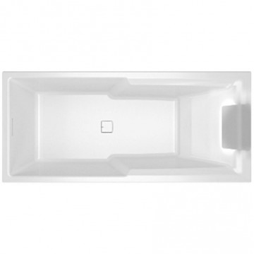Акриловая ванна Riho Still Shower Fall BR05C0500K00130 LED R 180x80 белый