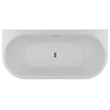 Акриловая ванна Riho Desire B2W Fall BD07C20S1WI1170 LED 180x84 белый/черный матовый