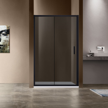 Душевая дверь Vincea Garda VDS-1G120CGB черный/тонированное